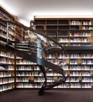 Biblioteca del Museo Voorlinden, en La Haya.