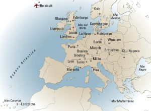 El gran mapa europeo del bajo coste