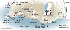 El Algarve en cinco pistas