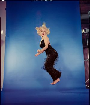 Foto de Marilyn Monroe tomada por Philipe Halsman.