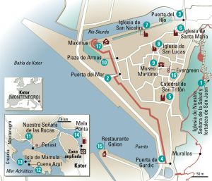Kotor, la bahía misteriosa