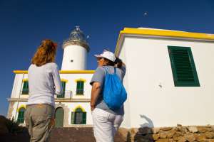 Faro de isla Grossa, en las Columbretes (Castellón).
