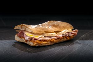 Bocadillo 'Me gusta' de Casabase, en Madrid.