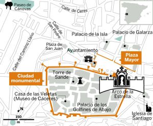 Cáceres, cuando vuelven las cigüeñas