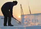 La mayor ciudad de hielo construida jamás La mayor ciudad de hielo construida jamás