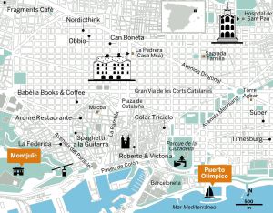 10 espacios que alegran Barcelona