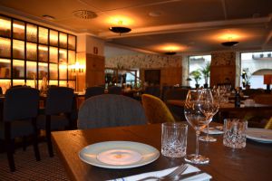 Salón del mítico hotel Suecia, de la cadena NH, en Madrid.