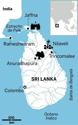 Sri Lanka y los arrecifes del dios mono