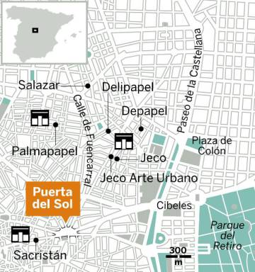 Un Madrid de papel