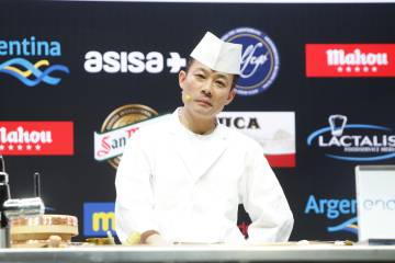 El chef japonés Takayuki Okani