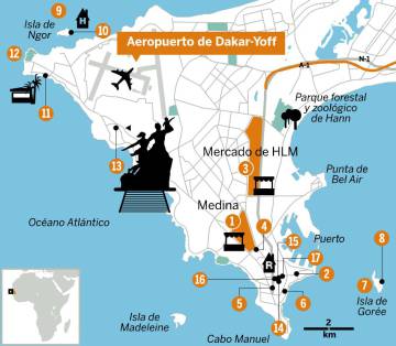 Por las playas de Dakar