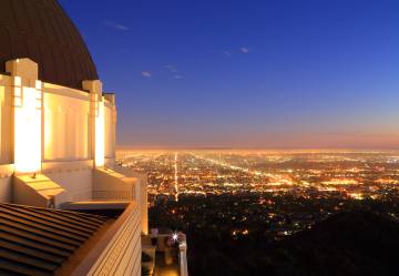 Vista de Los Ángeles desde el Observatorio Griffith.