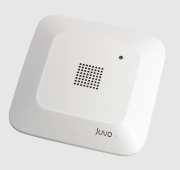El dispositivo Juvo analiza las condiciones del sueño. El dispositivo Juvo analiza las condiciones del sueño.