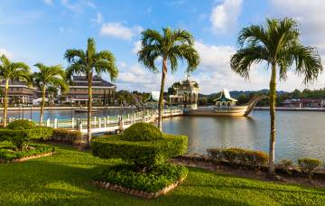 Bandar Seri Begawan, capital de Brunéi.