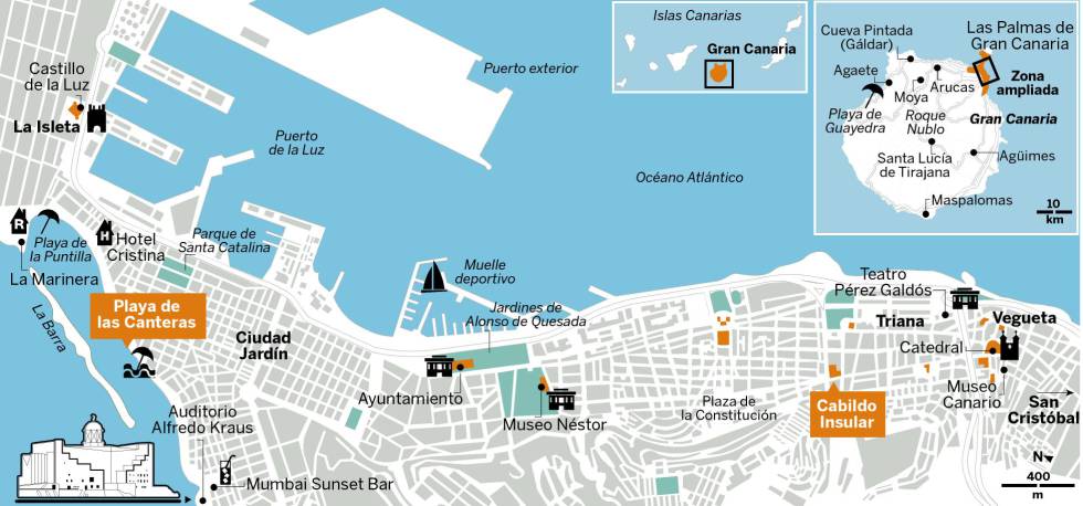 Las Canteras, 365 días de playa