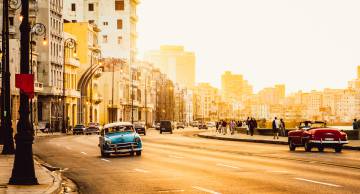 El Malecón de La Habana (Cuba).