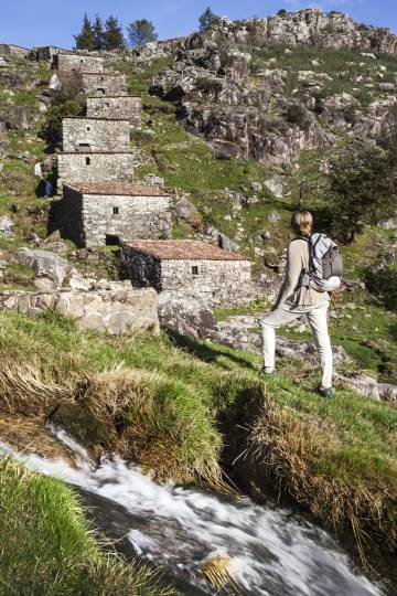 Molinos escalonados del Folón y del Picón, en Pontevedra.