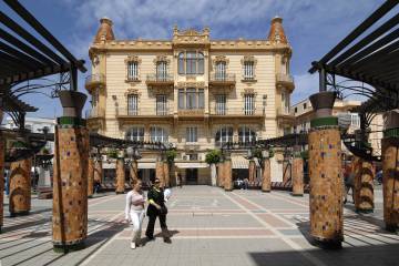 Plaza de España, en la Ciudad Autónoma de Melilla.