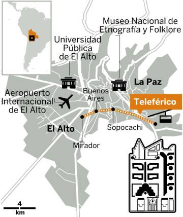 Brillo lisérgico en El Alto