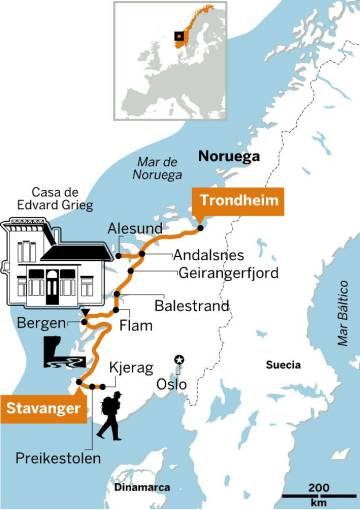 Ruta vikinga por los fiordos