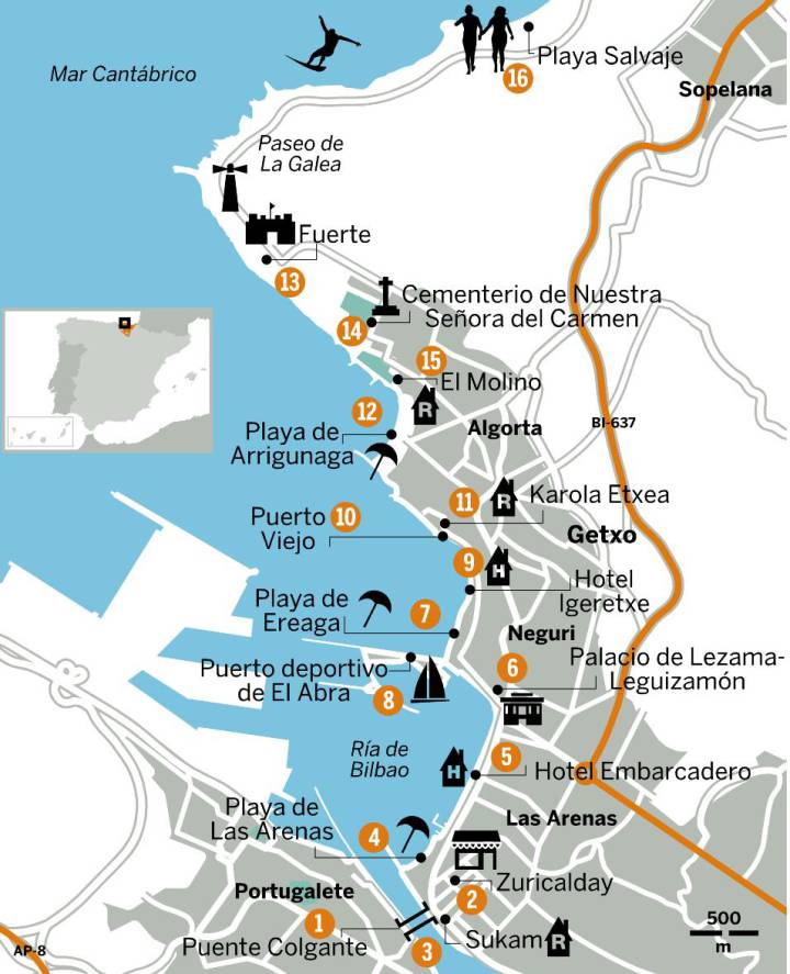 Getxo, la buena vida junto a la ría