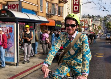 En bici por San Francisco, camino de Sausalito
