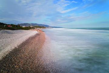 Playa de Alcocebre, en Castellón.