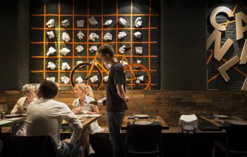 Restaurante Canalla Bistro, de Ricard Camarena, en Valencia.