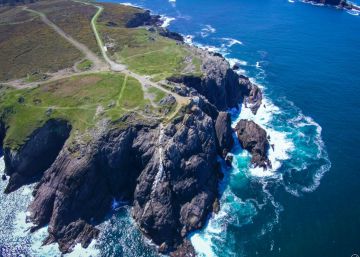 Seixo Branco, el acantilado de la cicatriz blanca