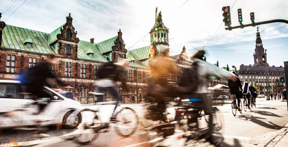 Bicicletas en Copenhague.