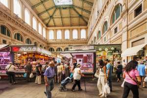 Interior del Mercato Centrale de Livorno.