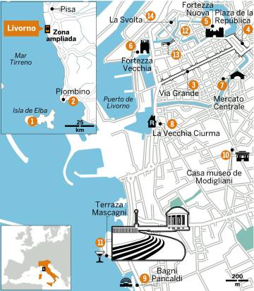 Livorno, la cuna de Modigliani