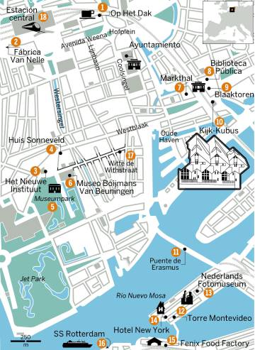 Róterdam, la ciudad de Erasmus