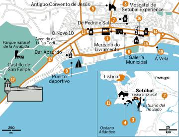 Setúbal, un paisaje muy portugués