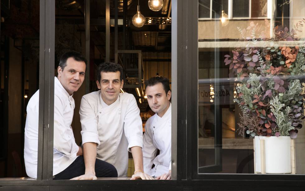 Mateu Casañas, Oriol Castro y Eduard Xatruch.