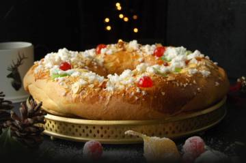 Roscón de la pastelería Formentor.
