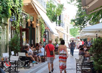 El barrio de moda en Atenas
