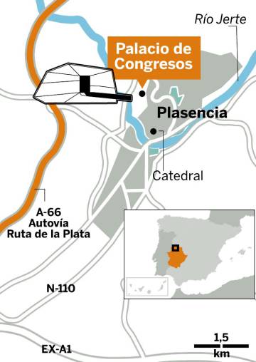 Un meteorito de piel y huesos en Plasencia