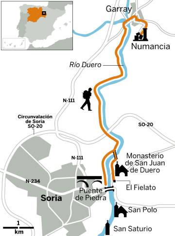 Por el Duero hasta Numancia