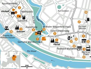 Un día en la zona alternativa de Bremen