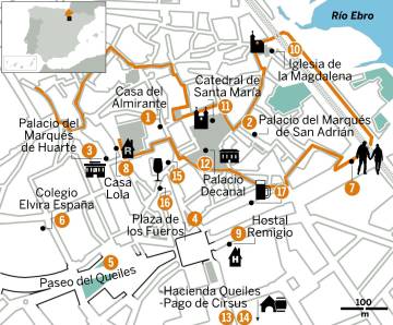 Tudela, delicias vegetales en la capital de la Ribera Navarra