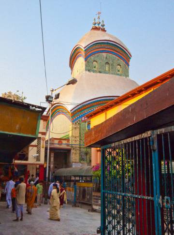 Templo hindú de Kali, en el barro de Kalighat, al sur de Calcuta.