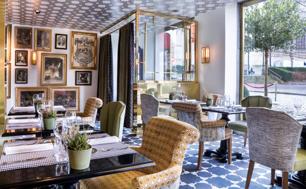 El restaurante The Brasserie, en el NH Collection Brussels Grand Sablon.