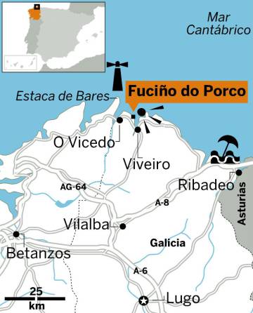 Un paseo muy sinuoso en O Vicedo