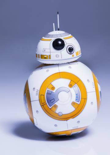 BB-8, uno de los androides de la saga 'Star Wars'.