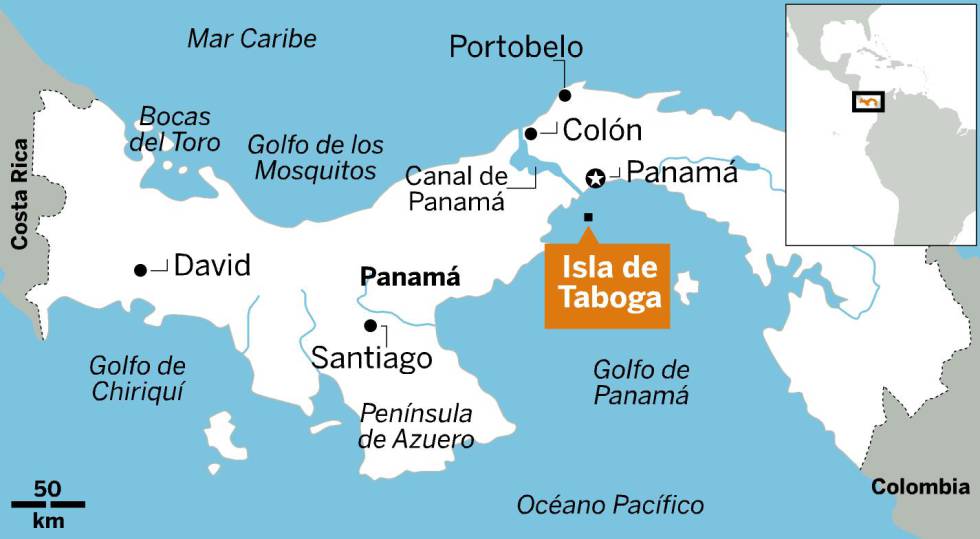 Taboga, isla de conquistadores y piratas