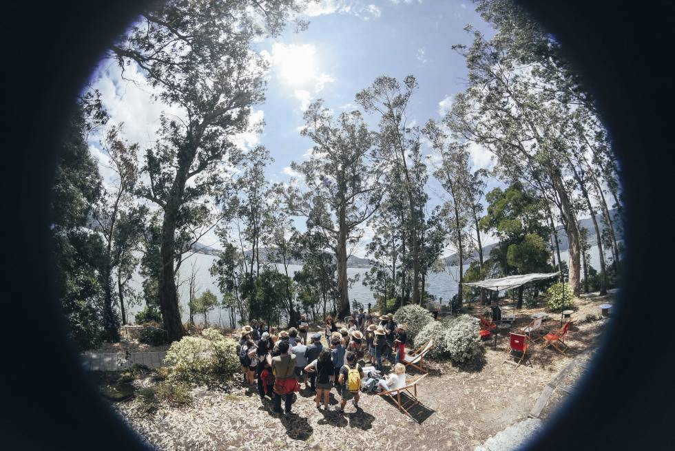 Una de las actividades de la pasada edición del fesival Sinsal, en Galicia.