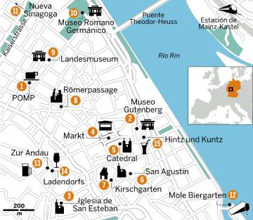 Maguncia, la ciudad de Gutenberg