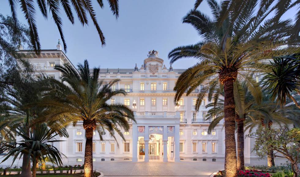 El Gran Hotel Miramar de Málaga.