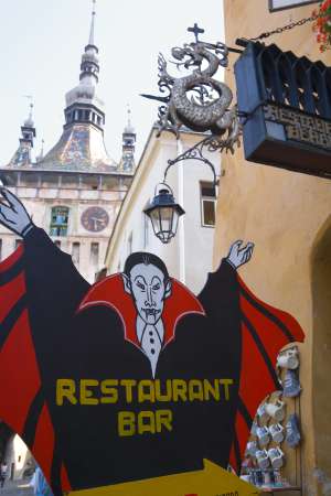 La casa natal de Vlad Tepes (convertido por la leyenda en Drácula), en Sighisoara.